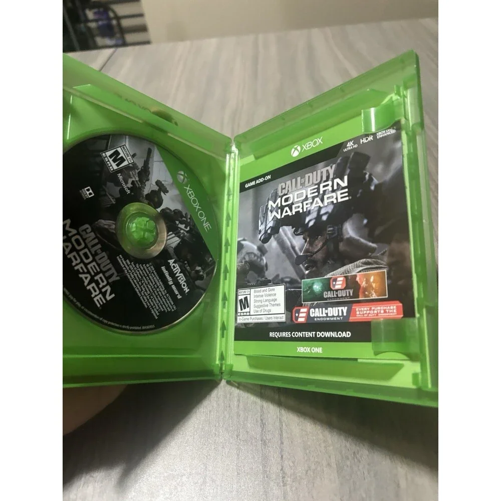 Call Of Duty Modern Warfare Xbox One 4K HDR M Mature 17+ Requires Content Downld